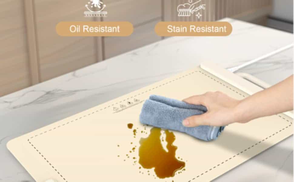 Food warmer mat for entertaining